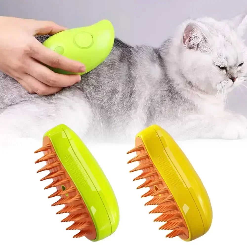 Steamy Brush For Cat Hair