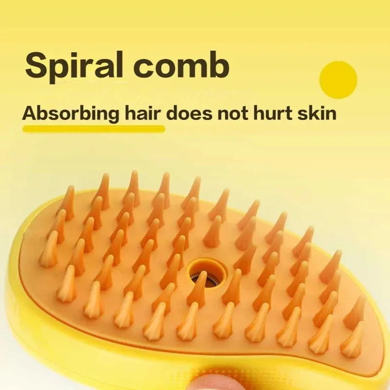 Steamy Brush For Cat Hair