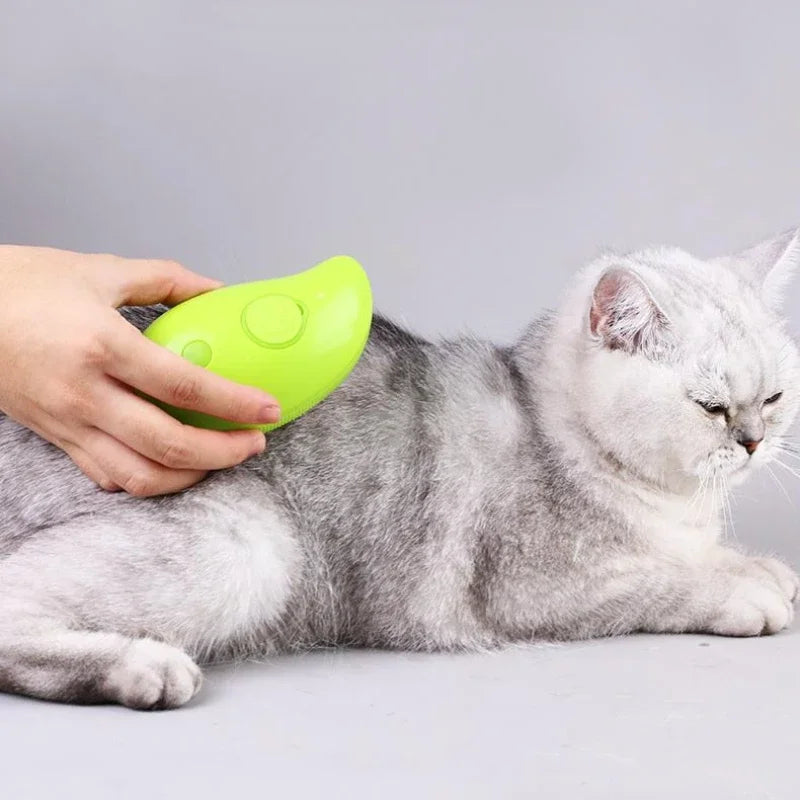 Steamy Brush For Cat Hair