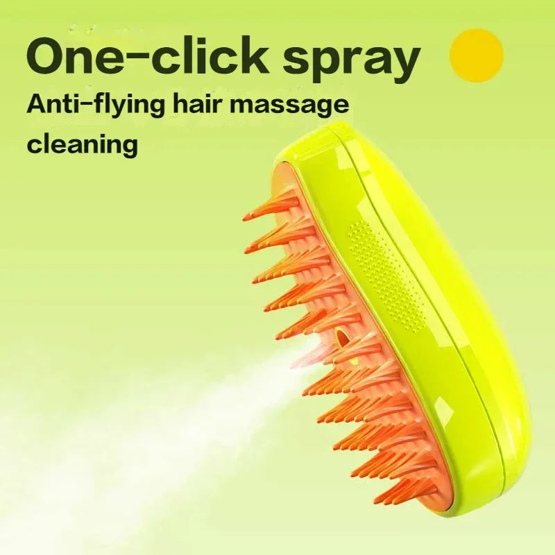Steamy Brush For Cat Hair